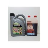 Greentech Bıçkı Yağı 3 Litre + Powerten Ölçekli 2 Zamanlı Motor Yağı Ağaç Kesme Bıçkı 1 Litre