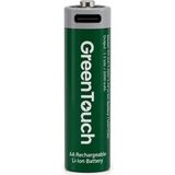 Greentouch Aa Usb-C Şarj Edilebilir Kalem Pil — 2'li