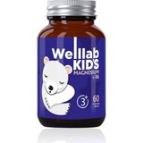 Greenway Çocuklar Için Magnezyumlu Besin Takviyesi Welllab Kıds Magnesıum + B6, 60 Çiğnenebilir Tablet
