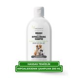 Greenwich Hassas Bakım Kedi ve Köpek Şampuanı 200 ml –%99,74 Organik İçerikli Vegan Şampuan | Hassas Ciltler İçin Nazik Temizlik ve Günlük Bakım Desteği