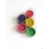 Gregoss All Games Doğal Oyun Hamuru 5'li Set 5 Farklı Renk Çeşitleri 125 gr - Renkli