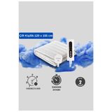 GREJ Q'Slimtime - Yeni Seri Çift Kişilik Elektrikli Alt Battaniye - 120x155 cm - 9 Kademe/Zaman Ayarı