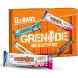 Grenade Protein Bar Selection Box 8*60 gr Bars - Aromasız
