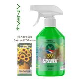 Grener 500 Ml Bitki Besini + 15 Süs Ayçiçeği Tohumu – Göz Alıcı Çiçekler