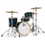 Gretsch Renown 4-Parça 18" Akustik Davul (Satin Antique Blue Burs