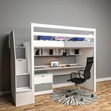 Grey Karbon Ranza Mdf - Beyaz - 100 x 100 cm