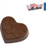 Greyas Moulds Polikarbon Kalp Pralin Çikolata Kalıbı 9.9 gr | CM-3841