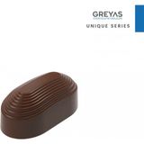 Greyas Moulds Polikarbon Oval Pralin Çikolata Kalıbı 12 gr | CM-1138