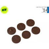 Greyas Moulds Polikarbon Yuvarlak Çiçek Madlen Çikolata Kalıbı 13 gr | CM-3943