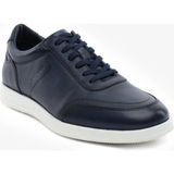 Greyder 18011 Lacivert Hakiki Deri Erkek Comfort Ayakkabı