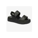 Greyder 4Y2FS59029 Kadın Siyah Hakiki Deri Sandalet