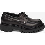 Greyder 5K2CA35344 Kadın Siyah Hakiki Deri Loafer Ayakkabı
