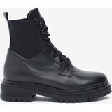 Greyder 5K2UB30862 Siyah Hakiki Deri Military Kadın Bot