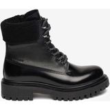 Greyder 5K2UB35341 Kadın Siyah Hakiki Deri Military Bot
