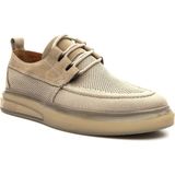 Greyder 62597 Erkek Bağcıklı Jel Taban Günlük Urban Ayakkabı Bej 43