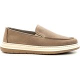 Greyder 64696 Bej Erkek Deri Baskılı Lastikli Comfort Casual Ayakkabı