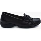 Greyder 6Y2FA25593 Kadın Siyah Hakiki Deri Comfort Ayakkabı