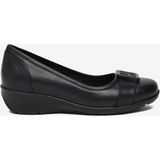 Greyder 6Y2FA35740 Kadın Siyah Hakiki Deri Comfort Ayakkabı