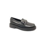 Greyder 72133 Zn Urban Deri Comfort Casual Oxford Kadın Ayakkabı SİYAH