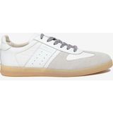 Greyder Erkek Beyaz Hakiki Deri Sneaker Ayakkabı 6Y1SA18940 - Kırık Beyaz