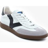 Greyder Erkek Beyaz Siyah Hakiki Deri Sneaker Ayakkabı 5Y1SA18270 - Beyaz - Siyah