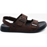 Greyder Erkek Kahverengi Hakiki Deri Sandalet 5Y1CS64700