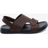 Greyder Erkek Kahverengi Hakiki Deri Sandalet 6Y1CS64683