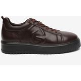 Greyder Erkek Kahverengi Hakiki Deri Sneaker Ayakkabı 4K1SA17850