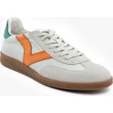 Greyder Erkek Kemik Turuncu Hakiki Deri Sneaker Ayakkabı 5Y1SA18270