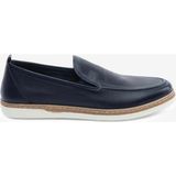 Greyder Erkek Lacivert Hakiki Deri Casual Ayakkabı 6Y1UA62624
