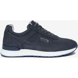 Greyder Erkek Lacivert Hakiki Deri Nubuk Sneaker Ayakkabı 6Y1SA14191N