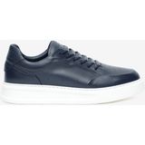 Greyder Erkek Lacivert Hakiki Deri Sneaker Ayakkabı 5K1SA64748