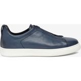Greyder Erkek Lacivert Hakiki Deri Sneaker Ayakkabı 6Y1SA18952