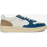Greyder Erkek Saks Beyaz Hakiki Deri Sneaker Ayakkabı 4Y1SA62609 - Saks - Beyaz