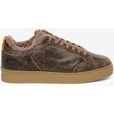 Greyder Erkek Siyah Ekru Hakiki Deri Sneaker Ayakkabı 5K1SA18523 - Siyah - Ekru
