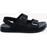 Greyder Erkek Siyah Hakiki Deri Sandalet 5Y1CS64700