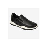 Greyder Erkek Siyah Hakiki Deri Sneaker Ayakkabı 4Y1UA17361
