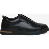 Greyder Erkek Siyah Hakiki Deri Sneaker Ayakkabı 6K1SA64867 - Siyah Deri