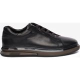 Greyder Erkek Siyah Hakiki Deri Sneaker Ayakkabı 6K1UA64726L - Siyah Deri
