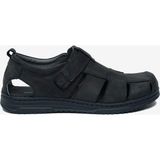Greyder Erkek Siyah Nubuk Hakiki Deri Sandalet 6Y1CS64806