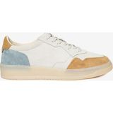 Greyder Erkek Taba Gri Hakiki Deri Sneaker Ayakkabı 4Y1SA62609 - Taba - Gri