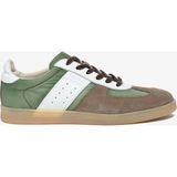 Greyder Erkek Vizon Yeşil Hakiki Deri Sneaker Ayakkabı 6Y1SA18940 - Yeşil - Vizon