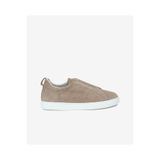 Greyder Kadın Açık Vizon Kırışık Rugan Hakiki Deri Sneaker Ayakkabı 6Y2SA59405