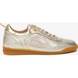 Greyder Kadın Altın Hakiki Deri Sneaker Ayakkabı 6Y2UA35420K