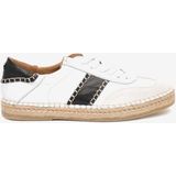 Greyder Kadın Bej Süet Beyaz Hakiki Deri Sneaker Ayakkabı 5Y2SA59275 - Bej - Beyaz