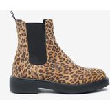 Greyder Kadın Leopar Hakiki Deri Chelsea Bot 5K2OB35302