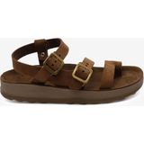 Greyder Kadın Sigaro Nubuk Hakiki Deri Sandalet 6Y2FS59205 - Kahverengi