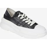 Greyder Kadın Siyah Beyaz Hakiki Deri Sneaker Ayakkabı 4Y2SA33400 - Siyah - Beyaz