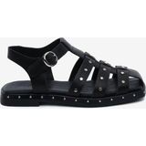 Greyder Kadın Siyah Hakiki Deri Sandalet 5Y2CS34462