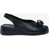 Greyder Kadın Siyah Hakiki Deri Sandalet 6Y2FS59402